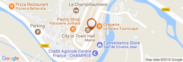 horaires Boucherie CHAMPEIX
