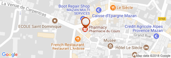 horaires Pharmacie MAZAN