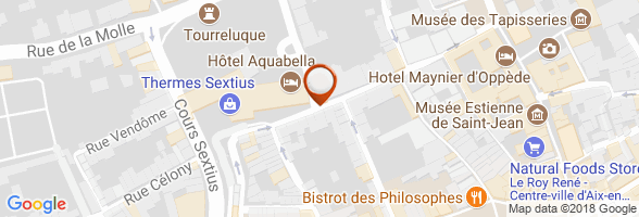 horaires Hôtel Aix en Provence