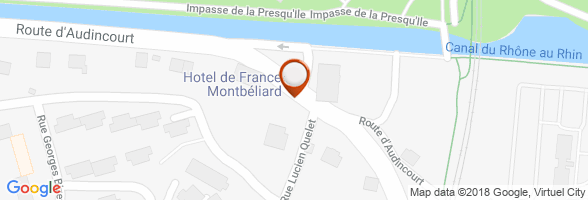 horaires Hôtel Montbéliard