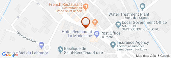 horaires Hôtel Saint Benoît sur Loire