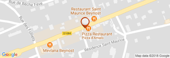 horaires Restaurant SAINT MAURICE DE BEYNOST