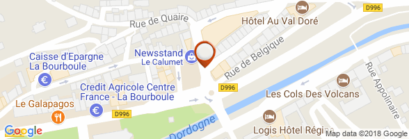 horaires Hôtel LA BOURBOULE