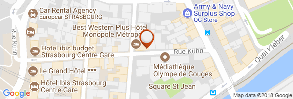 horaires Hôtel Strasbourg