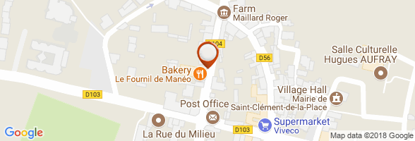 horaires Boulangerie Patisserie SAINT CLEMENT DE LA PLACE