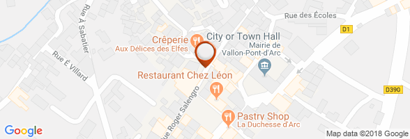 horaires Restaurant VALLON PONT D'ARC
