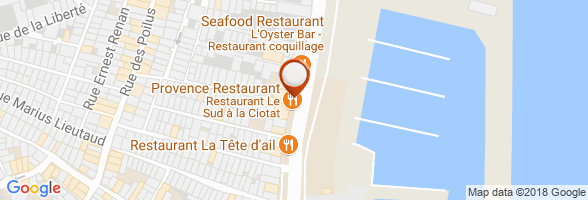 horaires Restaurant La Ciotat