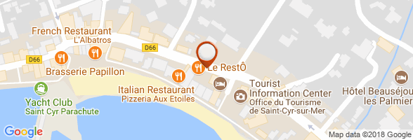 horaires Restaurant Saint Cyr sur Mer