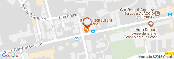 horaires Restaurant AJACCIO