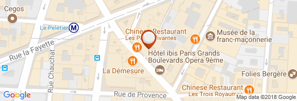 horaires Agence de marketing PARIS