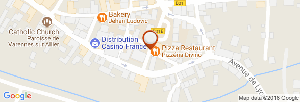 horaires Pizzeria Varennes sur Allier