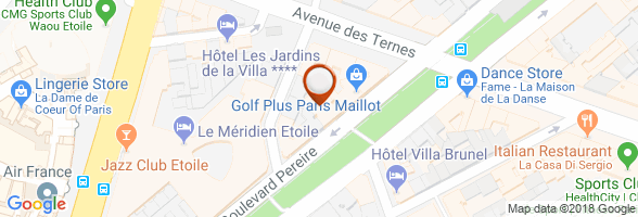 horaires Club de golf PARIS