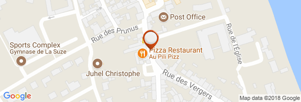 horaires Pizzeria La Suze sur Sarthe