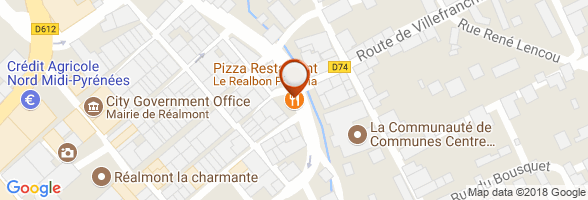 horaires Pizzeria Réalmont