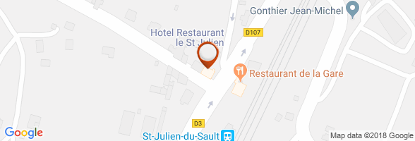 horaires Restaurant Saint Julien du Sault