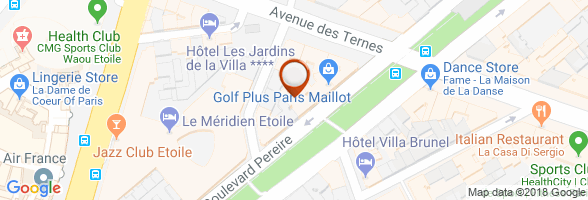 horaires Clubs de golf PARIS