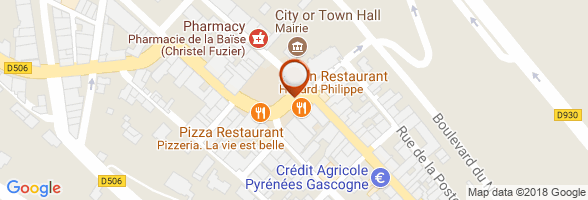 horaires Restaurant Valence sur Baïse