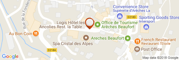 horaires Location appartement ARECHES