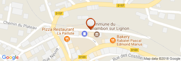 horaires Restaurant LE CHAMBON SUR LIGNON