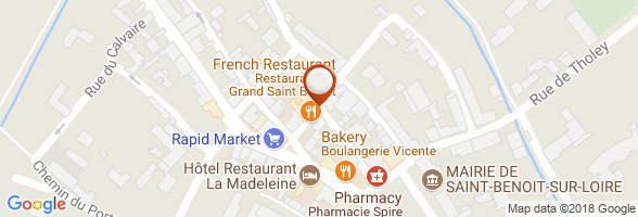 horaires Restaurant Saint Benoît sur Loire