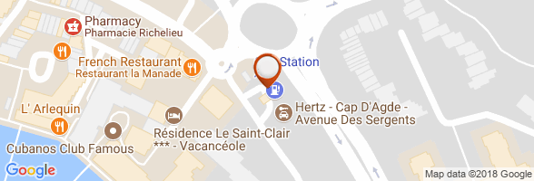 horaires Location vehicule Le Cap d'Agde