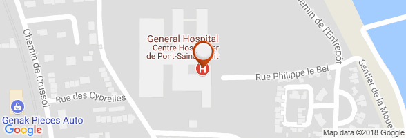 horaires Hôpital PONT SAINT ESPRIT CEDEX