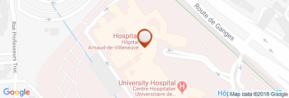 horaires Hôpital MONTPELLIER