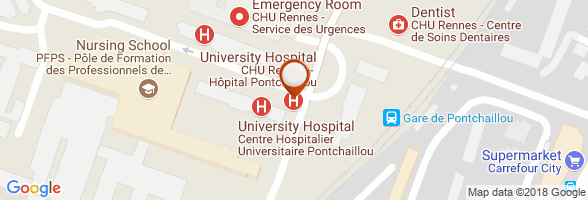 horaires Hôpital RENNES CEDEX 9