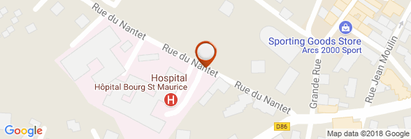 horaires Hôpital BOURG SAINT MAURICE