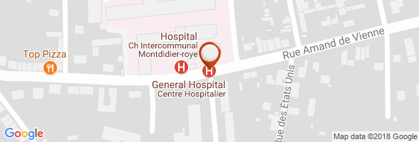 horaires Hôpital MONTDIDIER