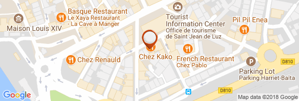 horaires Restaurant Saint Jean de Luz