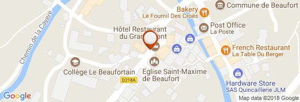 horaires Restaurant Beaufort sur Doron