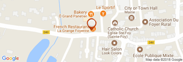 horaires Restaurant Sainte Foy