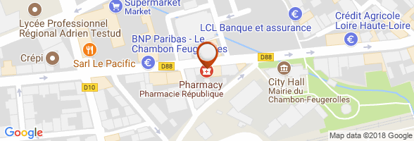 horaires Pharmacie LE CHAMBON FEUGEROLLES