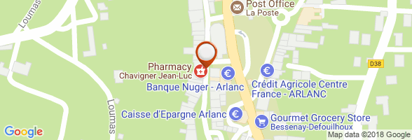 horaires Pharmacie ARLANC