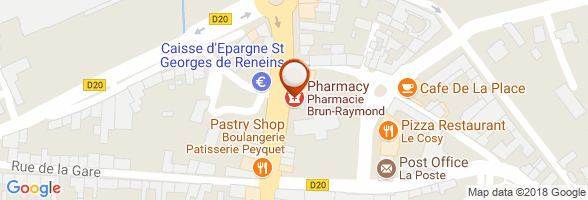 horaires Pharmacie SAINT GEORGES DE RENEINS