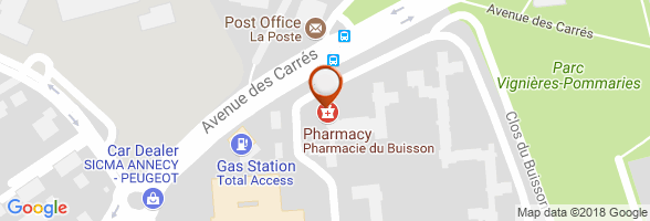 horaires Pharmacie ANNECY LE VIEUX