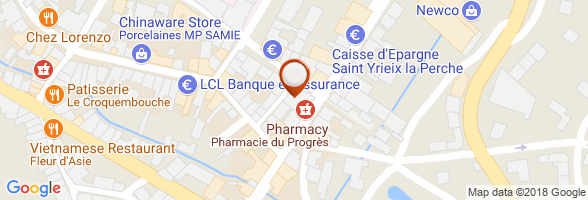 horaires Pharmacie SAINT YRIEIX LA PERCHE