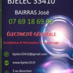 Electricien BJELEC 33410 Monprimblanc