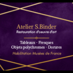 Restauratrice d'oeuvres SB Atelier Restauration/Conservation d'oeuvres d'art Reims