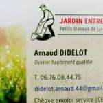 Jardinier espace vert Arnaud Didelot Jardin CESU 44
