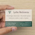 Horaire Psychologue Lydie Redureau