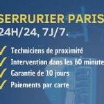 Horaire Serrurerie Porte Paris Ouverture - SERVICES FB - Serrurier